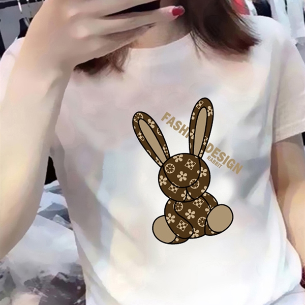 Cổ Tròn Form Suông Thỏ Nâu