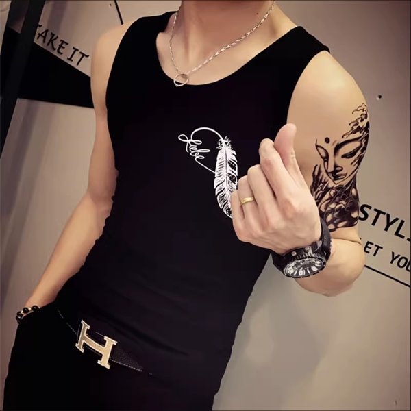 Áo ba lỗ Chữ Ký